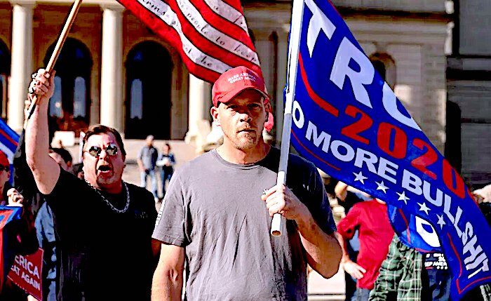 Election protesters