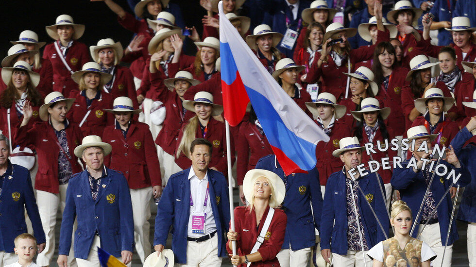 russia flag 2012 olympics