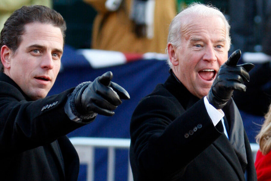 Joe Biden and Hunter Biden