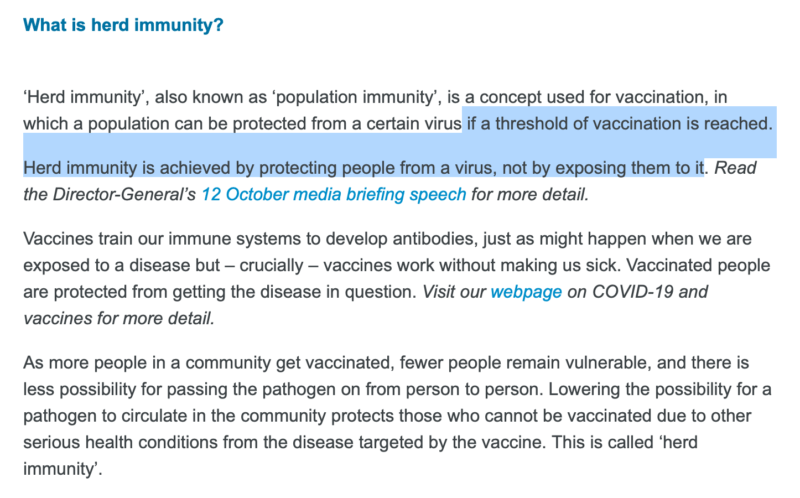 Herd Immunity Changed