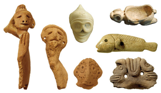 Ancient Ceramic Carvings