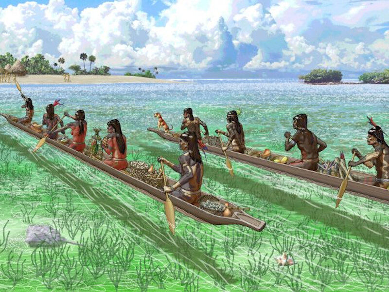 Click to enlarge Carribean Peoples