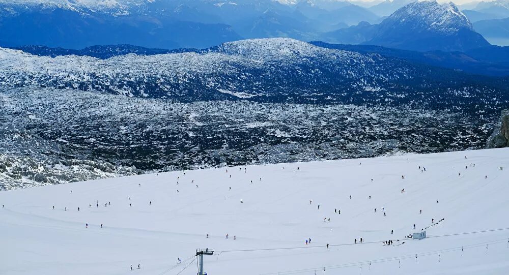 alps skiing