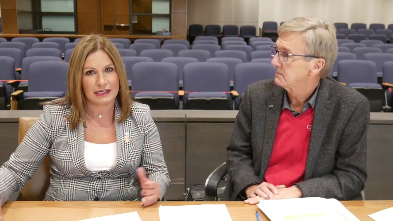 State Rep. Mary Franson and state Sen. Scott Jensen
