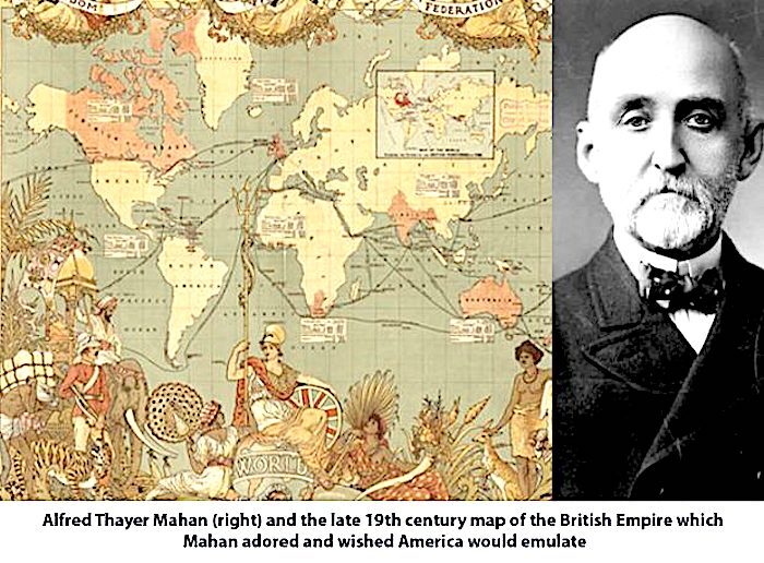 China map/Alfred Thayer Mahan