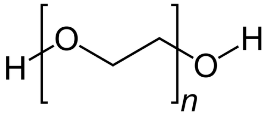 Click to enlarge PEG chain polyethylene glycol