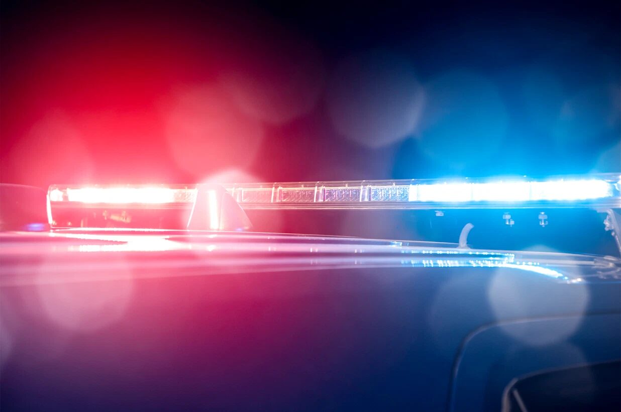 police car cherries