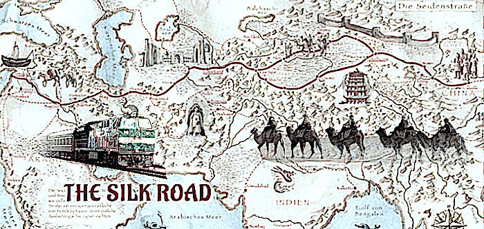 Click to enlarge silk road montage