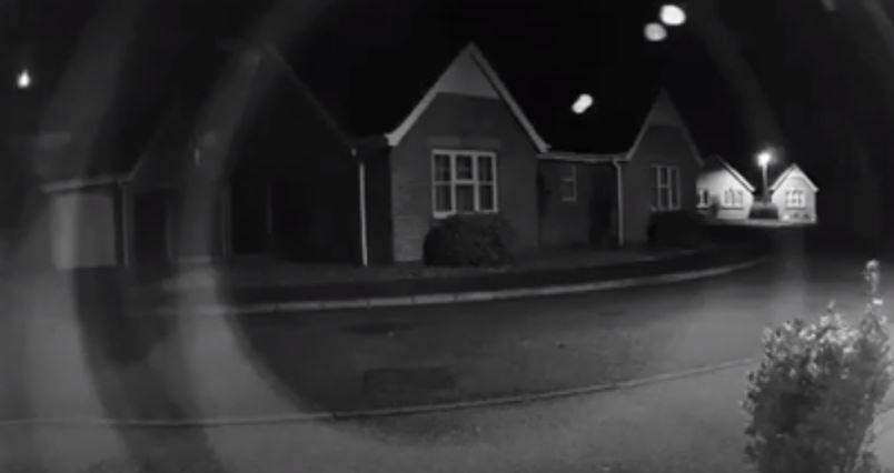Meteor fireball over England