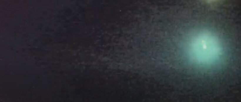 Meteor fireball over Texas