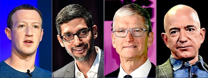 Bezos Cook Pichai Zuckerberg
