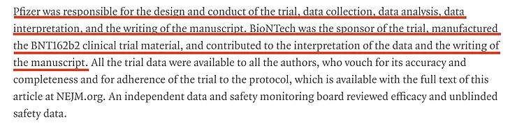 Click to enlarge Trial Pfizer BioNTech
