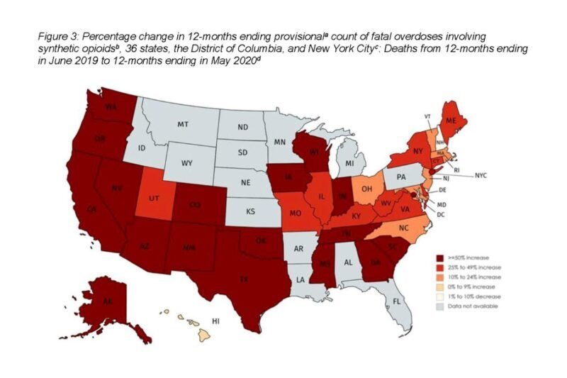 fatal overdoses in the US