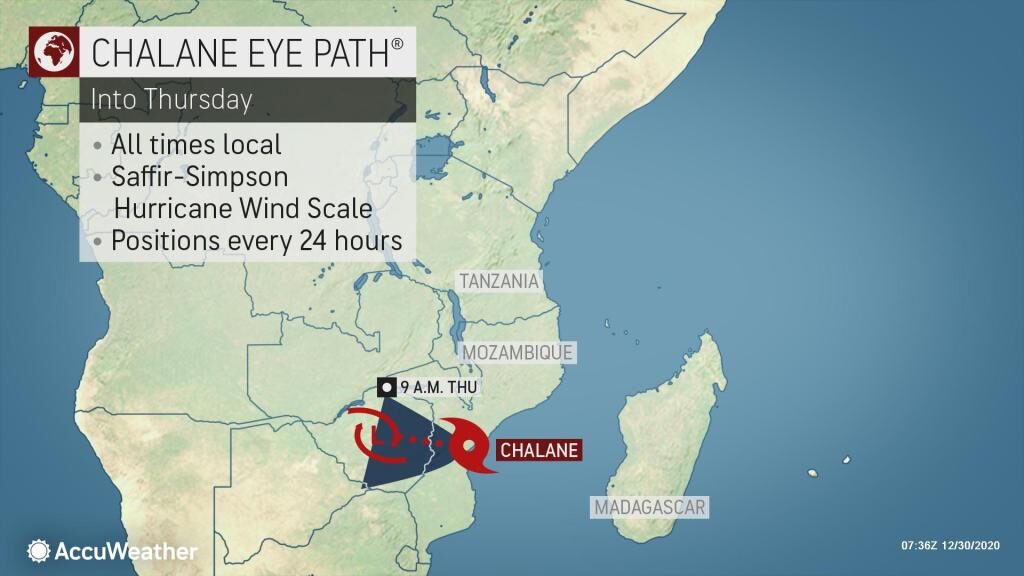 Click to enlarge map storm