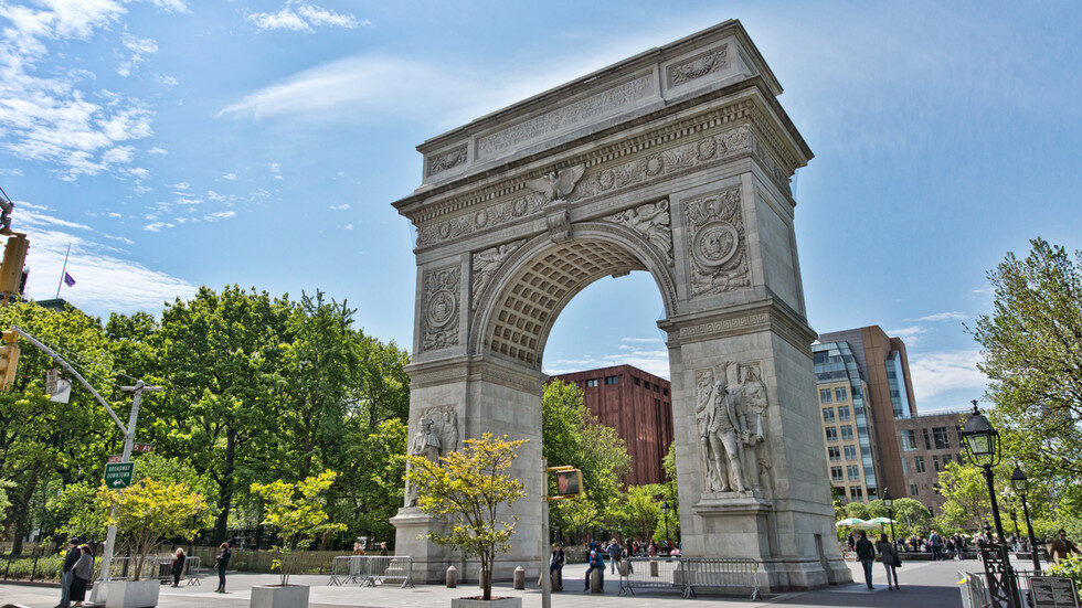 Washington Square NYU new york city