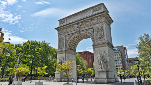 Click to enlarge Washington Square NYU new york city