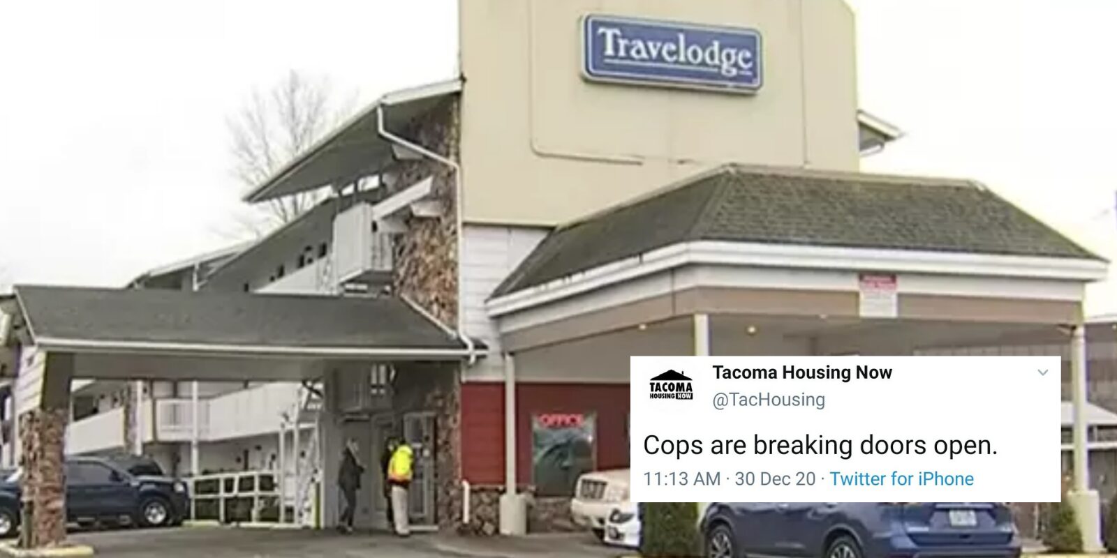 Click to enlarge travelodge antifa washington