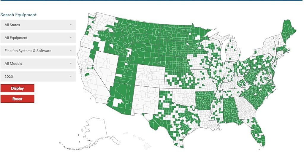 Click to enlarge ES&S voter machine fraud