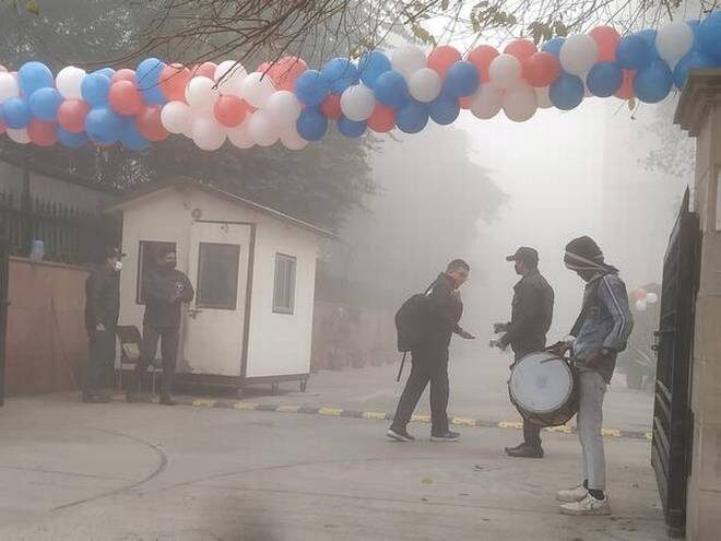 Click to enlarge Cold weather in Delhi