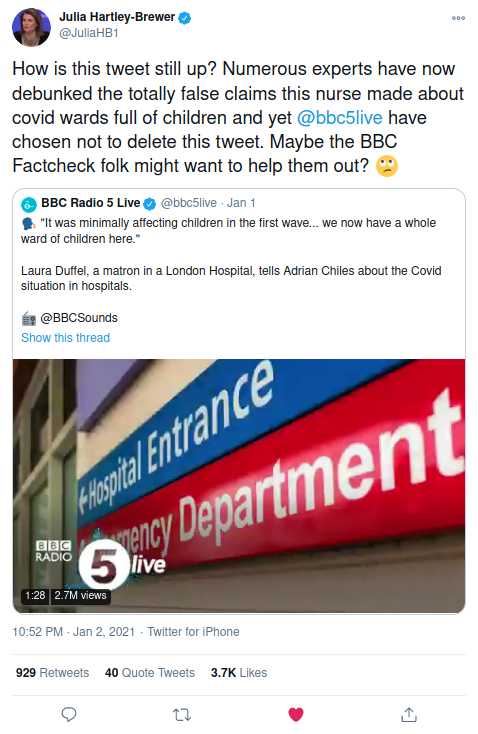 Click to enlarge julia hartly brewer bbc tweet