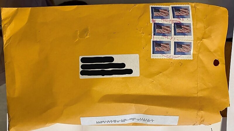 Click to enlarge nashville bombing package sent to friend