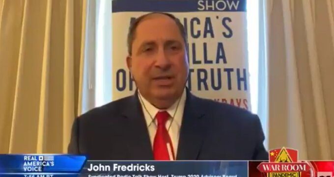 Click to enlarge Georgia radio host John Fredricks