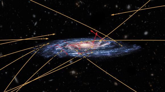 Click to enlarge Milky Way stars