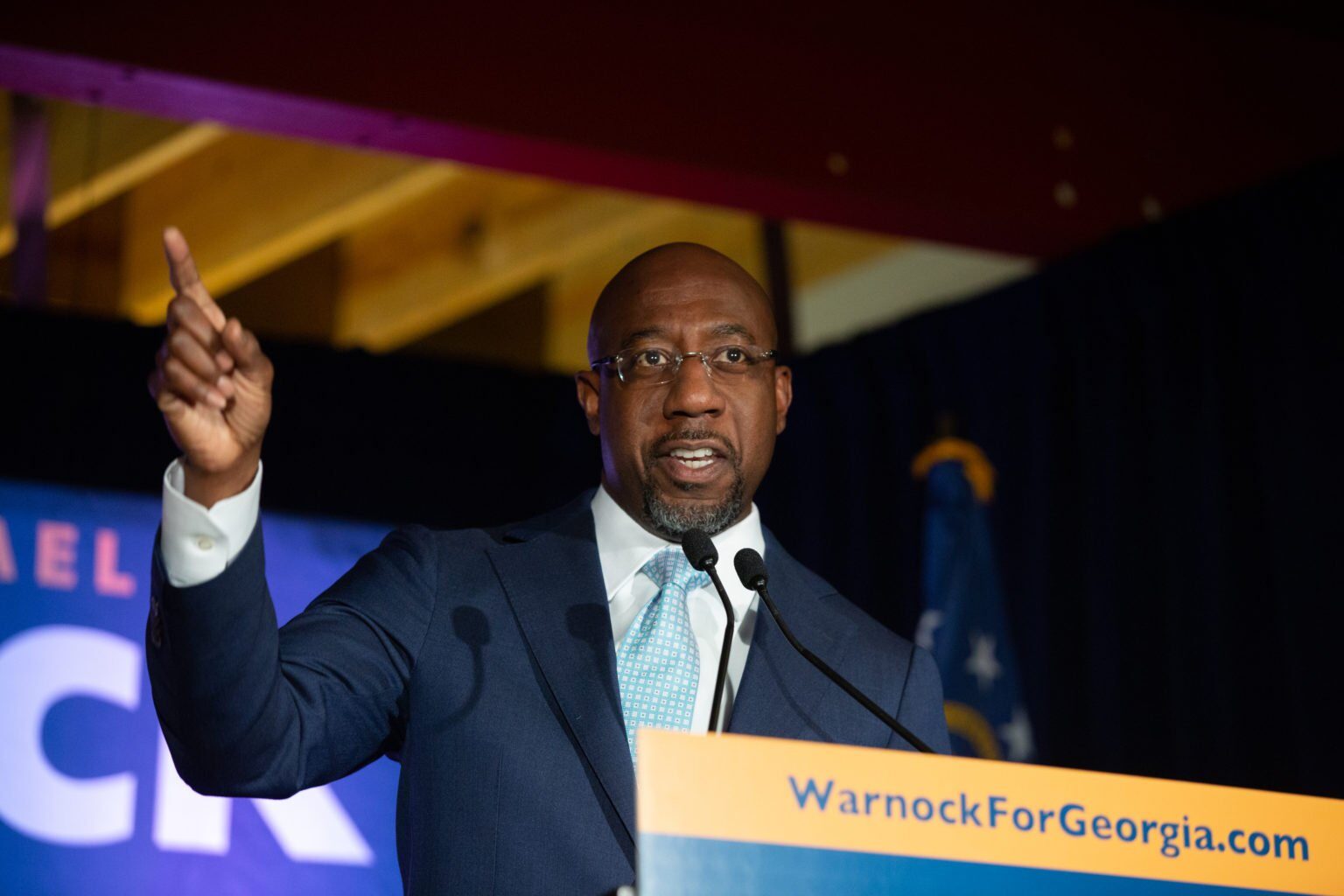 Click to enlarge Raphael Warnock