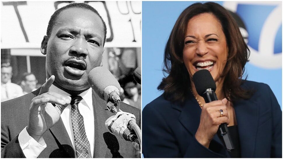 martin luther king kamala harris