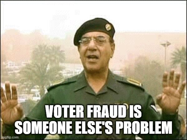 voter fraud meme