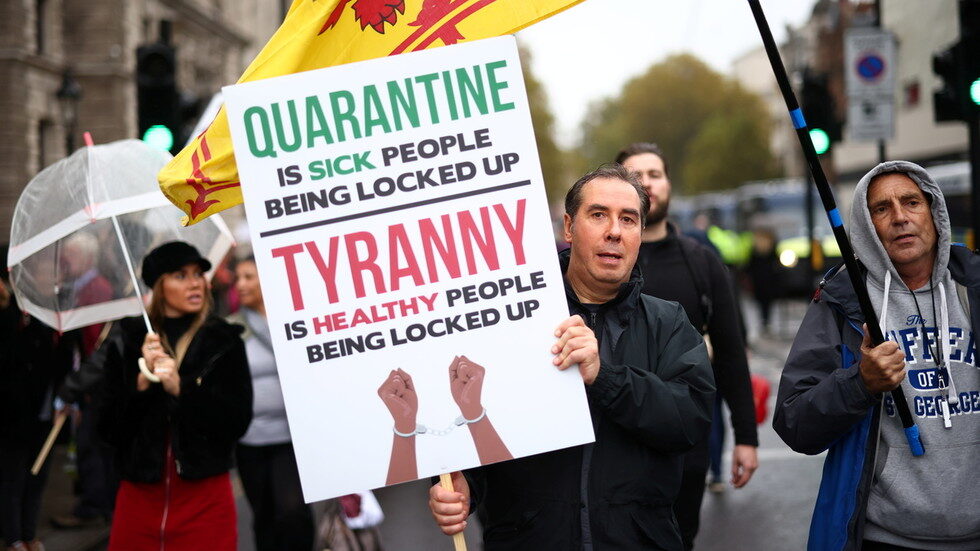 lockdown protest