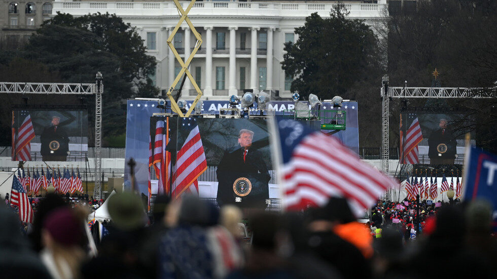 Click to enlarge Trump speech capital january 6