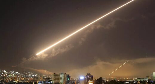 syria air missile