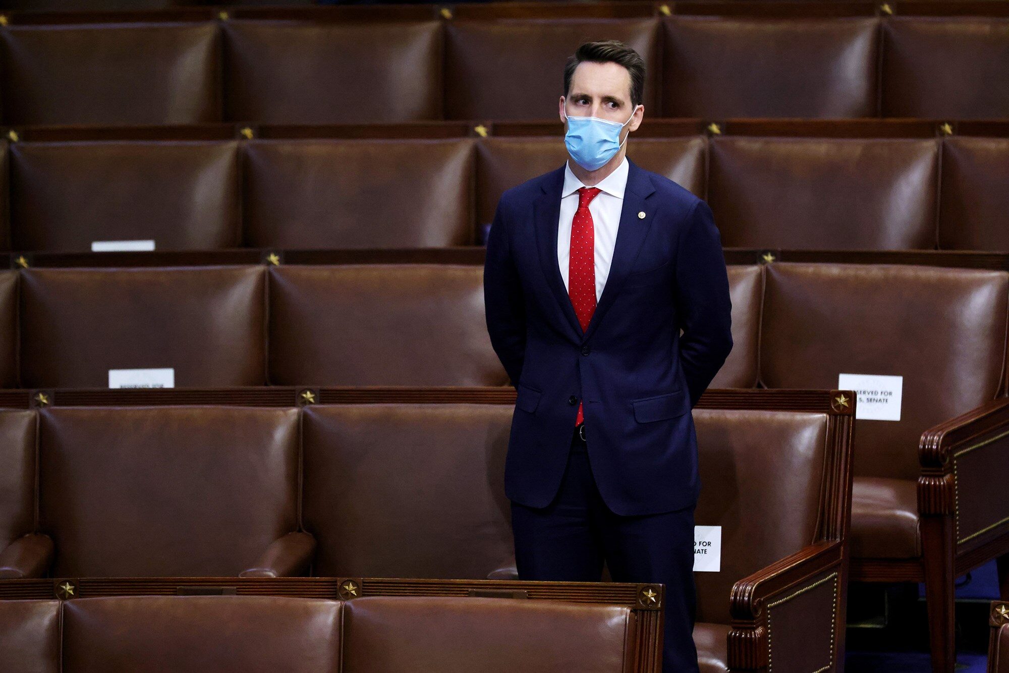 Click to enlarge Sen. Josh Hawley