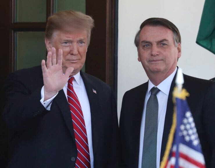 Click to enlarge Trump and Bolsonaro