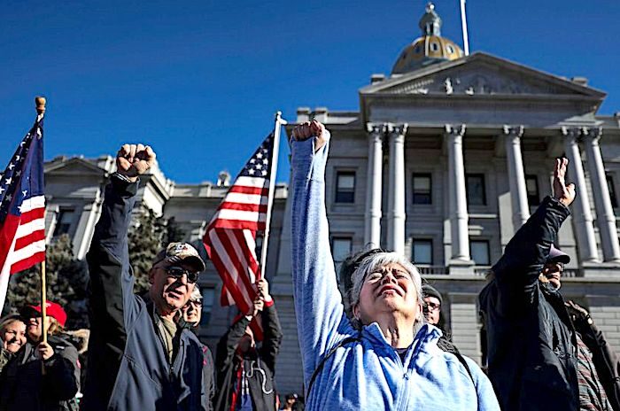 Trump supporters Denver