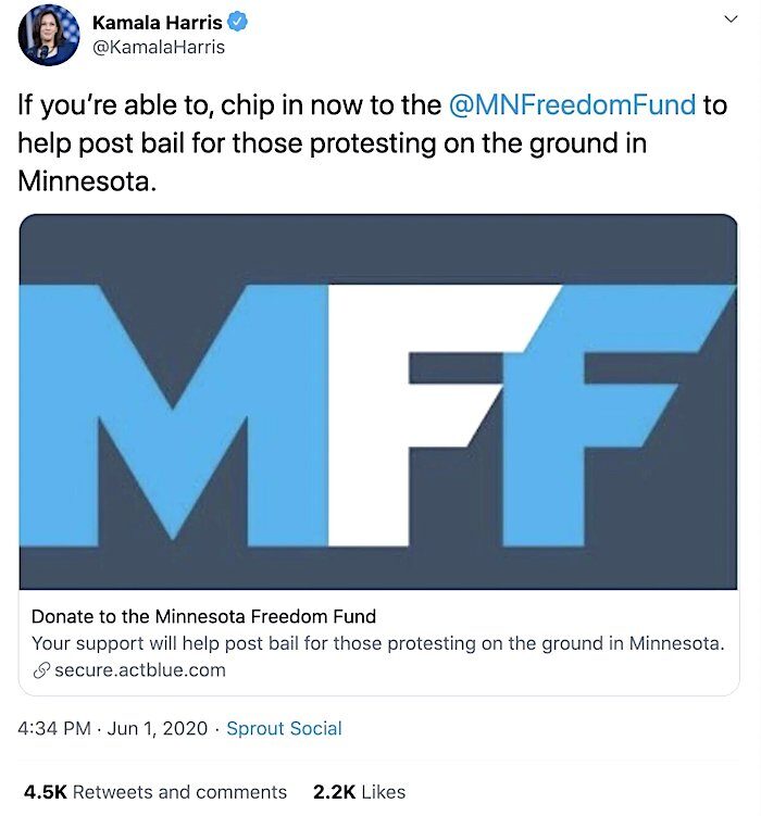 Harris Tweet