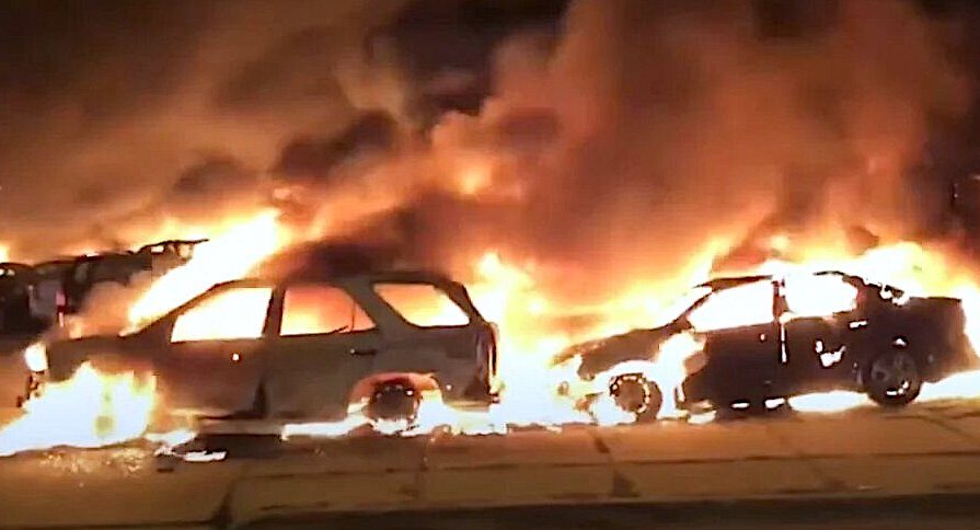 Kenosha riot car dealership