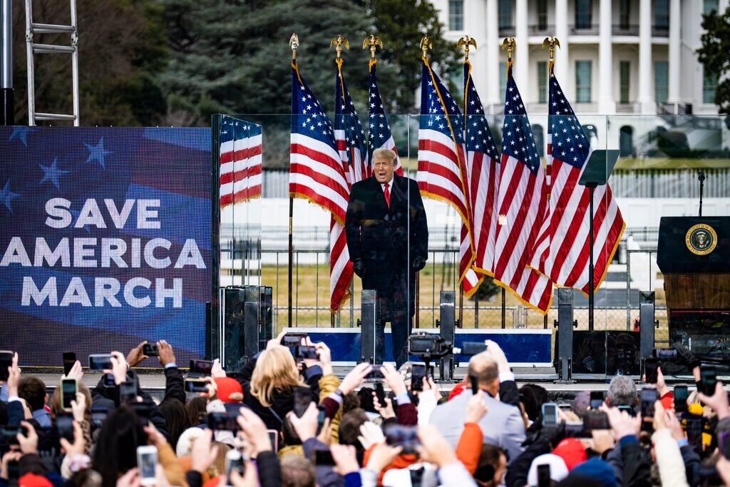 Click to enlarge trump speech white house ellipse january 2021