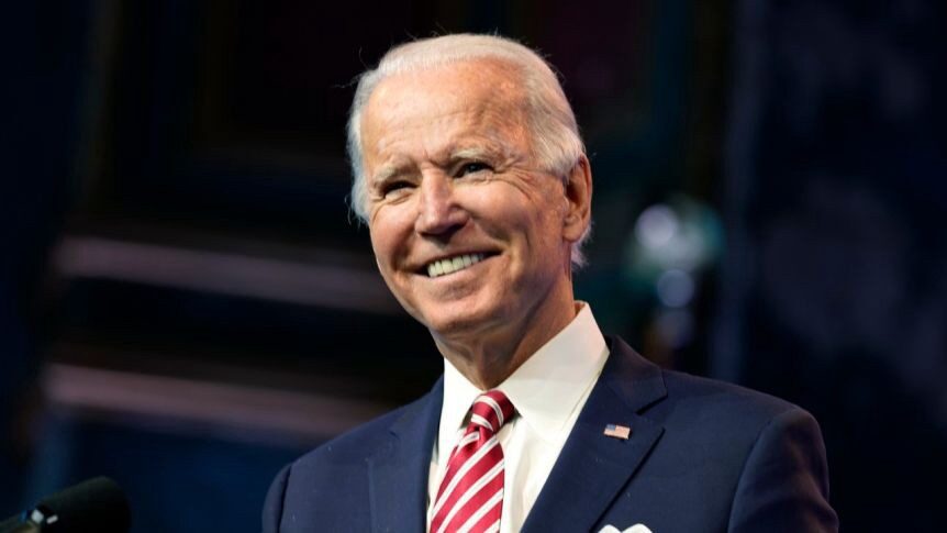biden grin