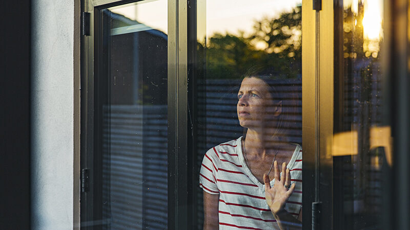 sad window