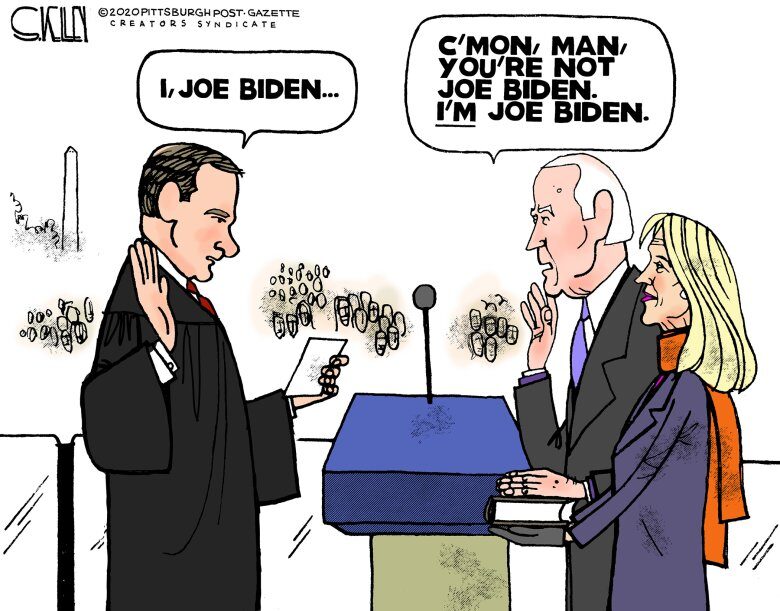 joe biden cartoon