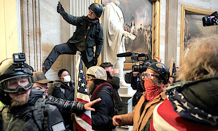 Media and Capitol breach