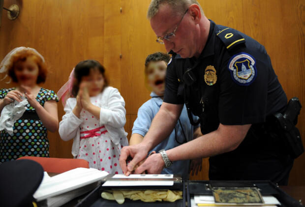 Click to enlarge Capitol Police Officer Howard Liebengood