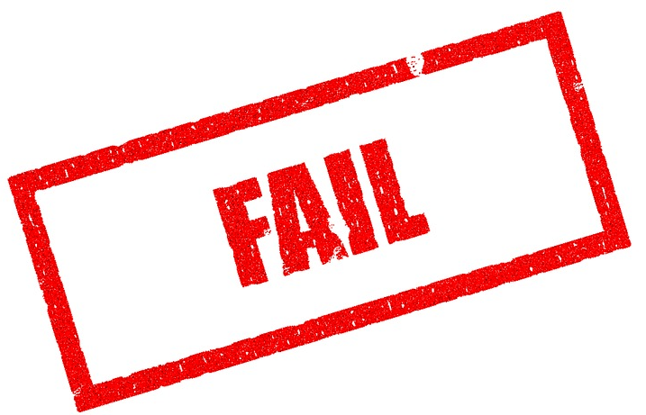 fail failure graphic