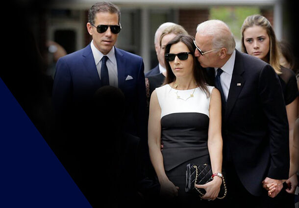 Click to enlarge Joe Biden and his son Hunter
