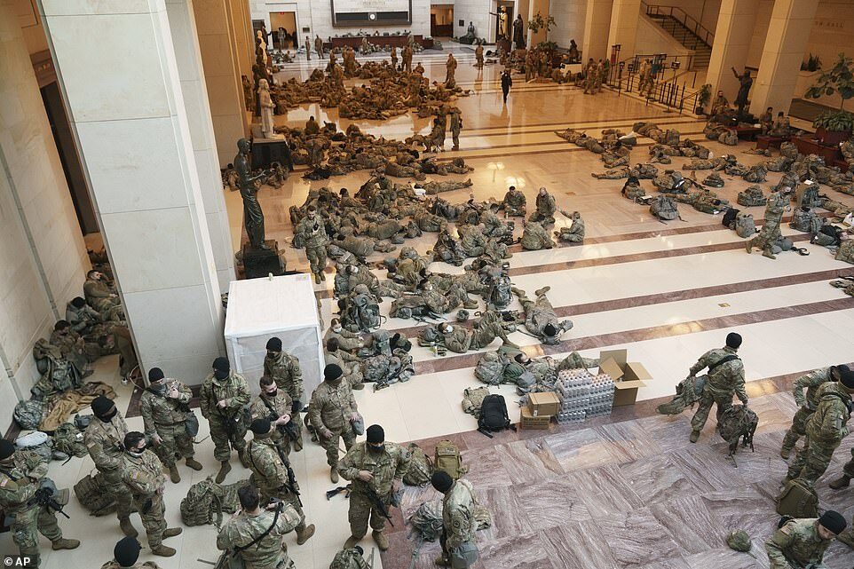 Click to enlarge National Guard Capitol Building