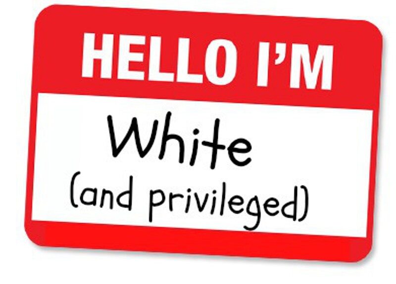 white privilege badge