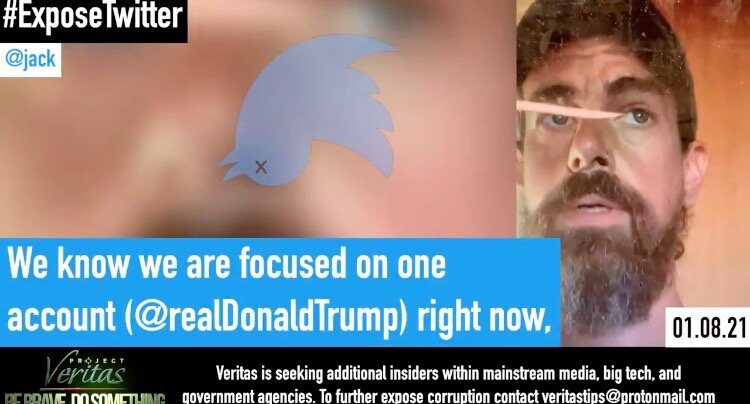 Click to enlarge veritas twitter dorsey censorship