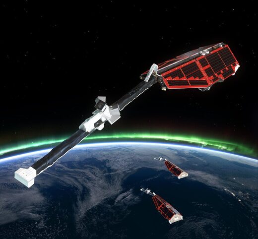 Click to enlarge satellite aurora